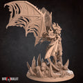 Undead Matriarch Miniature, Marianne | Tabletop RPG Miniature | Bite the Bullet | Roleplaying 3D Printed Fantasy Mini - 3DPrintDen