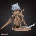 Lord of the Storm Miniature | Tabletop RPG Miniature | Bite the Bullet | Roleplaying 3D Printed Fantasy Mini - 3DPrintDen