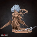 Lord of the Storm Miniature | Tabletop RPG Miniature | Bite the Bullet | Roleplaying 3D Printed Fantasy Mini - 3DPrintDen