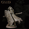 Dark Knight Miniature | Tabletop RPG Miniature | Galaad Miniatures | Roleplaying 3D Printed Fantasy Mini - 3DPrintDen