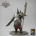 Tormentor Demon Miniature | Tabletop RPG Miniature | Rescale Miniature | Roleplaying 3D Printed Fantasy Mini - 3DPrintDen