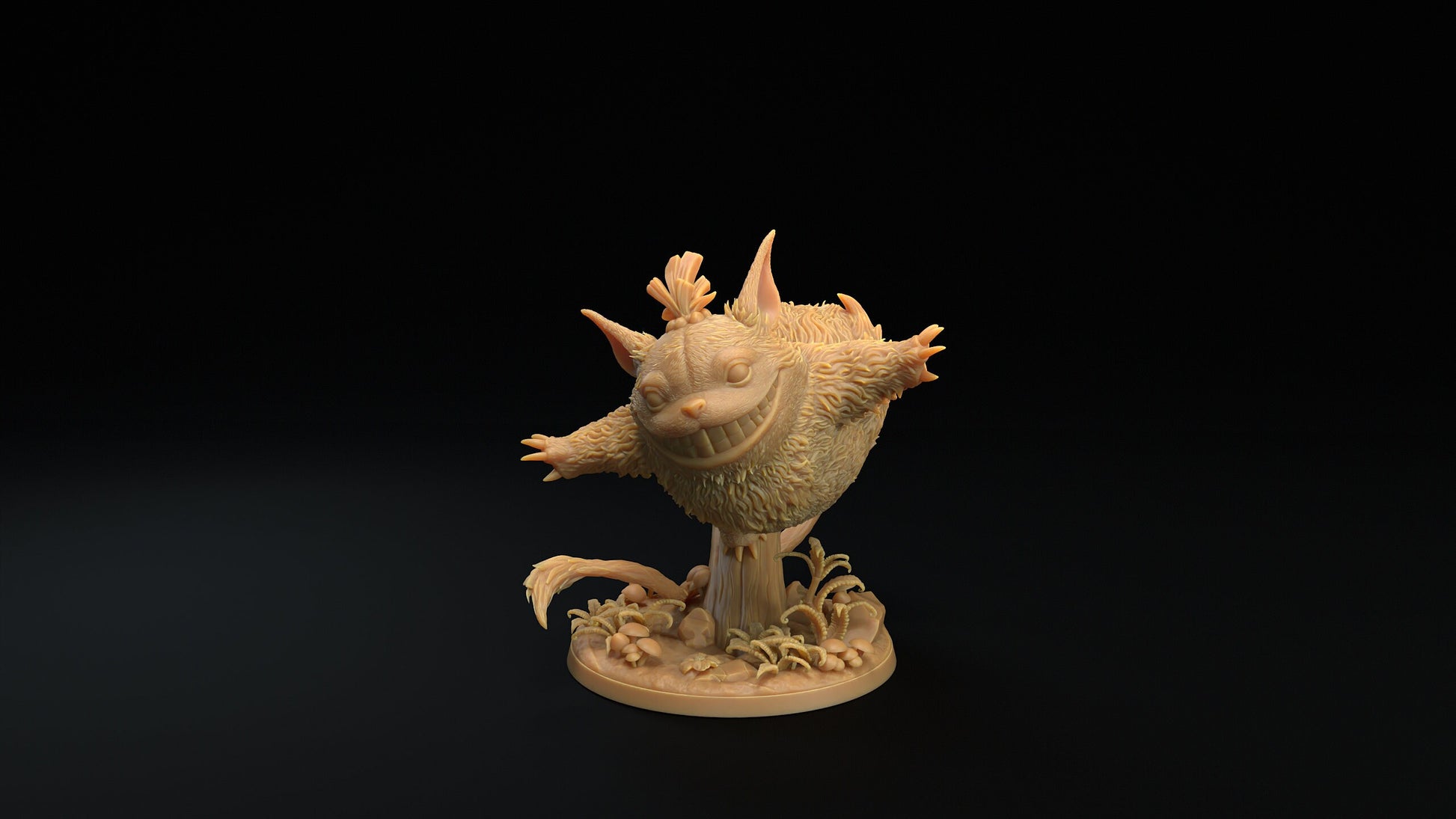 Forest Spirit Miniature | Tabletop RPG Miniature | Dragon Trappers Lodge | Roleplaying 3D Printed Fantasy Mini - 3DPrintDen