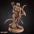 Warforged Ranger Miniature | Tabletop RPG Miniature | Bite the Bullet | Roleplaying 3D Printed Fantasy Mini - 3DPrintDen