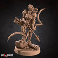 Warforged Ranger Miniature | Tabletop RPG Miniature | Bite the Bullet | Roleplaying 3D Printed Fantasy Mini - 3DPrintDen