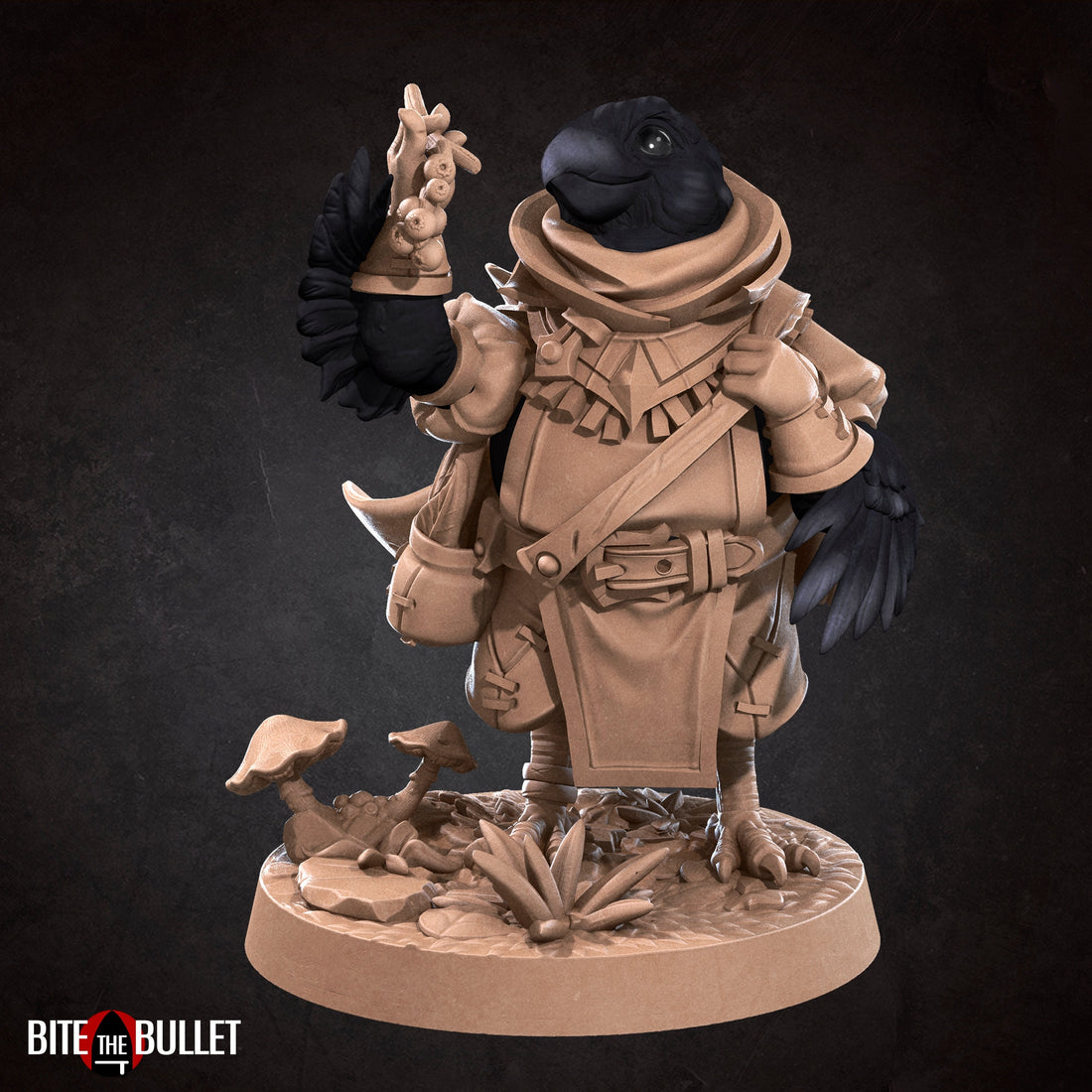 Kenku Forager Miniature | Tabletop RPG Miniature | Bite the Bullet | Roleplaying 3D Printed Fantasy Mini - 3DPrintDen