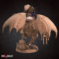 Batfolk Bard Miniature | Tabletop RPG Miniature | Bite the Bullet | Roleplaying 3D Printed Fantasy Mini - 3DPrintDen