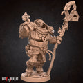 Warforged Druid Miniature | Tabletop RPG Miniature | Bite the Bullet | Roleplaying 3D Printed Fantasy Mini - 3DPrintDen