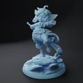 Female Goblin Hexblade Miniature, Pik | Twin Goddess Miniatures | Tabletop RPG Miniature | Roleplaying 3D Printed Fantasy Mini - 3DPrintDen