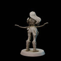 Female Amazon Ranger Miniature | Tabletop RPG Miniature | Galaad Miniatures | Roleplaying 3D Printed Fantasy Mini - 3DPrintDen