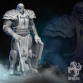 Paladin Miniature | Dragun Studios | Tabletop RPG Miniature | Roleplaying 3D Printed Fantasy Mini - 3DPrintDen