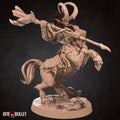 Centaur Druid Miniature | Tabletop RPG Miniature | Bite the Bullet | Roleplaying 3D Printed Fantasy Mini - 3DPrintDen