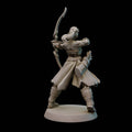 Female Amazon Ranger Miniature | Tabletop RPG Miniature | Galaad Miniatures | Roleplaying 3D Printed Fantasy Mini - 3DPrintDen