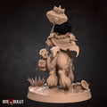 Centaur Alpaca Paladin Miniature | Tabletop RPG Miniature | Bite the Bullet | Roleplaying 3D Printed Fantasy Mini - 3DPrintDen