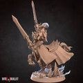 Centaur Knight Miniature | Tabletop RPG Miniature | Bite the Bullet | Roleplaying 3D Printed Fantasy Mini - 3DPrintDen