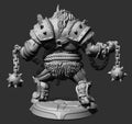 Orc Leader Miniature | Dragun Studios | Tabletop RPG Miniature | Roleplaying 3D Printed Fantasy Mini - 3DPrintDen