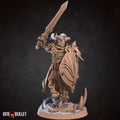 Centaur Knight Miniature | Tabletop RPG Miniature | Bite the Bullet | Roleplaying 3D Printed Fantasy Mini - 3DPrintDen