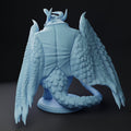 Dragon Professor Miniature | Twin Goddess Miniatures | Tabletop RPG Miniature | Roleplaying 3D Printed Fantasy Mini - 3DPrintDen