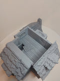 Medieval Home Large House | Roleplaying 3D Printed Fantasy Scenery | Black Scrolls Games | Miniature Building Terrain TTRPG - 3DPrintDen