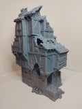 Ruined Medieval Home Large House | Roleplaying 3D Printed Fantasy Scenery | Black Scrolls Games | Miniature Building Terrain TTRPG - 3DPrintDen