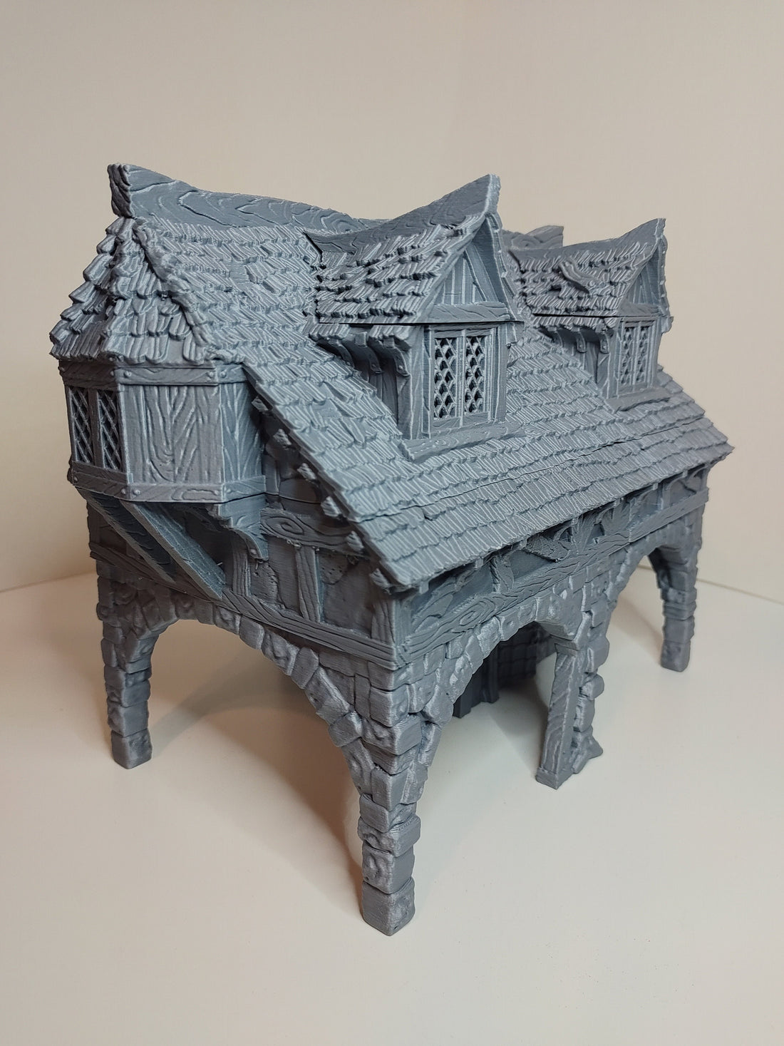 Merchant Home Medieval Prison | Roleplaying 3D Printed Fantasy Scenery | Black Scrolls Games | Miniature Building Terrain TTRPG - 3DPrintDen