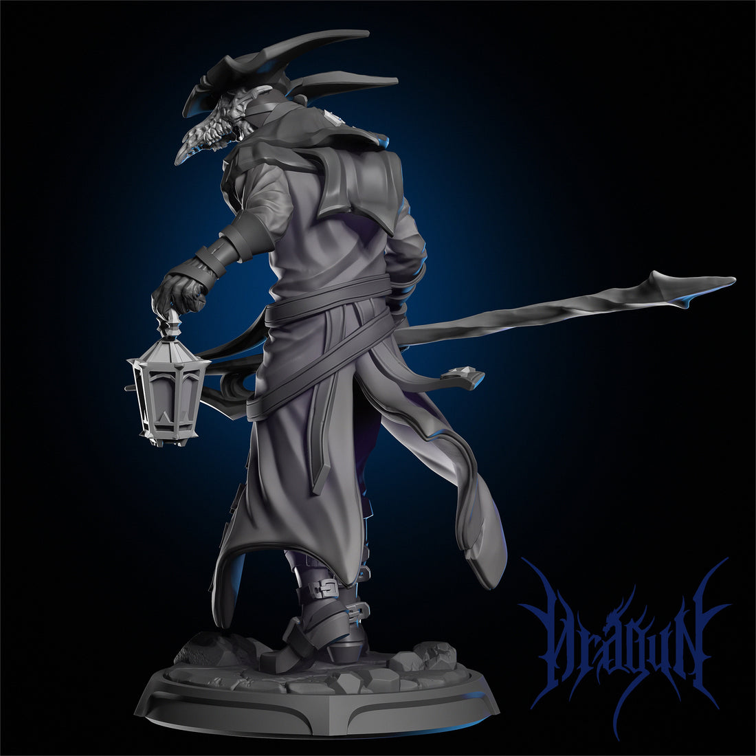 Reaper Miniature | Dragun Studios | Tabletop RPG Miniature | Roleplaying 3D Printed Fantasy Mini - 3DPrintDen