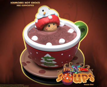 S'mores Hot Chocolate Miniature | Tabletop RPG Miniature | Epic 'N' Stuff | Roleplaying 3D Printed Fantasy Mini - 3DPrintDen