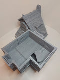 Medieval Home Large House | Roleplaying 3D Printed Fantasy Scenery | Black Scrolls Games | Miniature Building Terrain TTRPG - 3DPrintDen