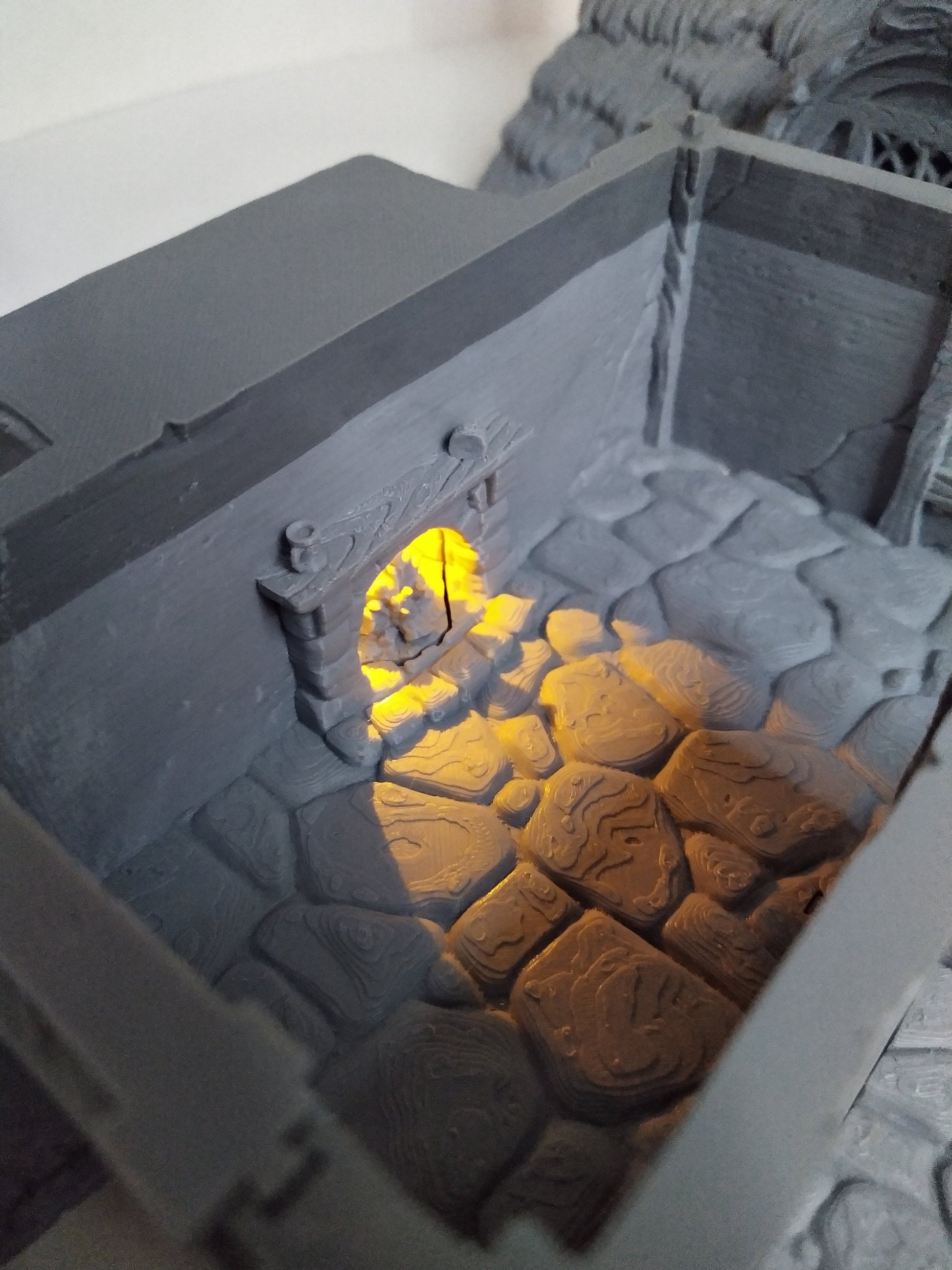 Bakery Medieval Building | Roleplaying 3D Printed Fantasy Scenery | Black Scrolls Games | Miniature Building Terrain TTRPG - 3DPrintDen