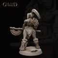 Female Orc Warrior Miniature | Tabletop RPG Miniature | Galaad Miniatures | Roleplaying 3D Printed Fantasy Mini - 3DPrintDen