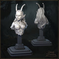 Fairy Bust | Tabletop RPG Miniature | Great Grimoire | Roleplaying 3D Printed Fantasy Mini - 3DPrintDen