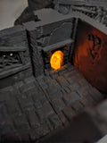 Healer House Medieval Cottage | Roleplaying 3D Printed Fantasy Scenery | Black Scrolls Games | Miniature Building Terrain TTRPG - 3DPrintDen