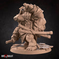 Tortle Ninja Miniature | Tabletop RPG Miniature | Bite the Bullet | Roleplaying 3D Printed Fantasy Mini - 3DPrintDen