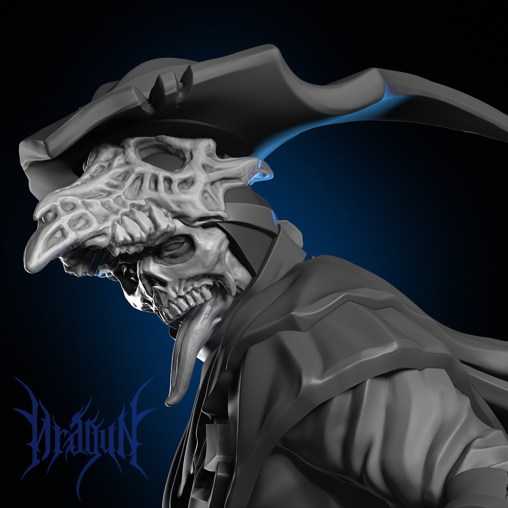 Reaper Miniature | Dragun Studios | Tabletop RPG Miniature | Roleplaying 3D Printed Fantasy Mini - 3DPrintDen