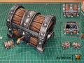 Dungeon Chest Dice Box Functional Lock 3D Print | Makers Anvil | Roleplaying 3D Printed Fantasy Scenery | Miniature Building Terrain TTRPG - 3DPrintDen