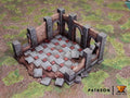 Ruined House Building Terrain Scenery | Makers Anvil | Roleplaying 3D Printed Fantasy Scenery | Miniature Building Terrain TTRPG - 3DPrintDen