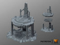 Floating Elven Ruin Island Terrain Scenery | Makers Anvil | Roleplaying 3D Printed Fantasy Scenery | Miniature Building Terrain TTRPG - 3DPrintDen