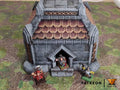 Dwarf House Terrain Scenery | Makers Anvil | Roleplaying 3D Printed Fantasy Scenery | Miniature Building Terrain TTRPG - 3DPrintDen