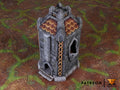 Dwarf Tower Terrain Scenery | Makers Anvil | Roleplaying 3D Printed Fantasy Scenery | Miniature Building Terrain TTRPG - 3DPrintDen