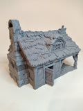 Bakery Medieval Building | Roleplaying 3D Printed Fantasy Scenery | Black Scrolls Games | Miniature Building Terrain TTRPG - 3DPrintDen