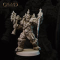 Orc Warrior Miniature | Tabletop RPG Miniature | Galaad Miniatures | Roleplaying 3D Printed Fantasy Mini - 3DPrintDen