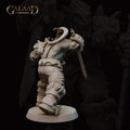 Orc Warrior Miniature | Tabletop RPG Miniature | Galaad Miniatures | Roleplaying 3D Printed Fantasy Mini - 3DPrintDen