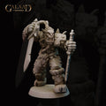 Orc Warrior Miniature | Tabletop RPG Miniature | Galaad Miniatures | Roleplaying 3D Printed Fantasy Mini - 3DPrintDen