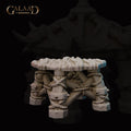 Orc Terrain Scenery Miniature | Tabletop RPG Miniature | Galaad Miniatures | Roleplaying 3D Printed Fantasy Mini - 3DPrintDen