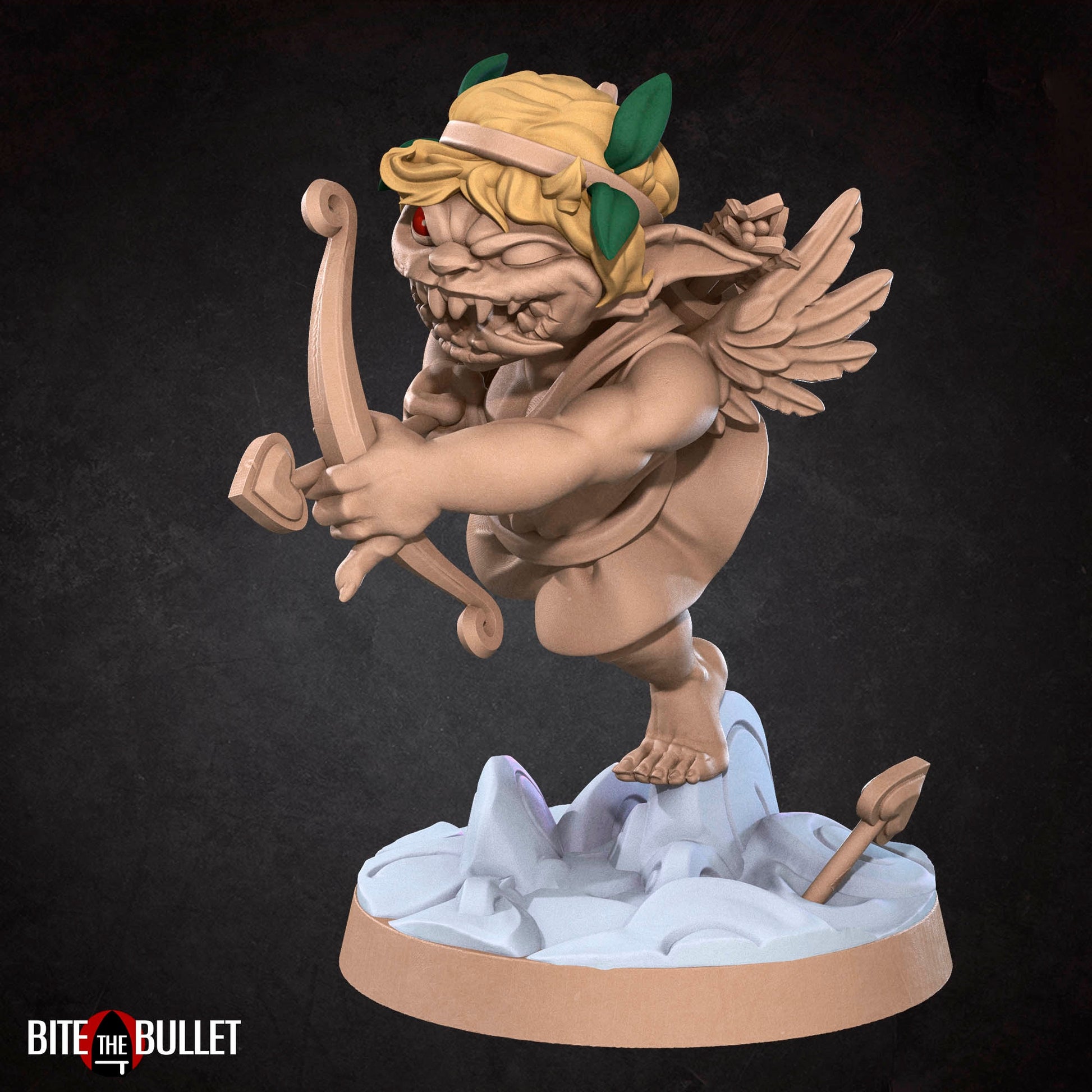 Goblin Cupid Miniature | Tabletop RPG Miniature | Bite the Bullet | Roleplaying 3D Printed Fantasy Mini - 3DPrintDen