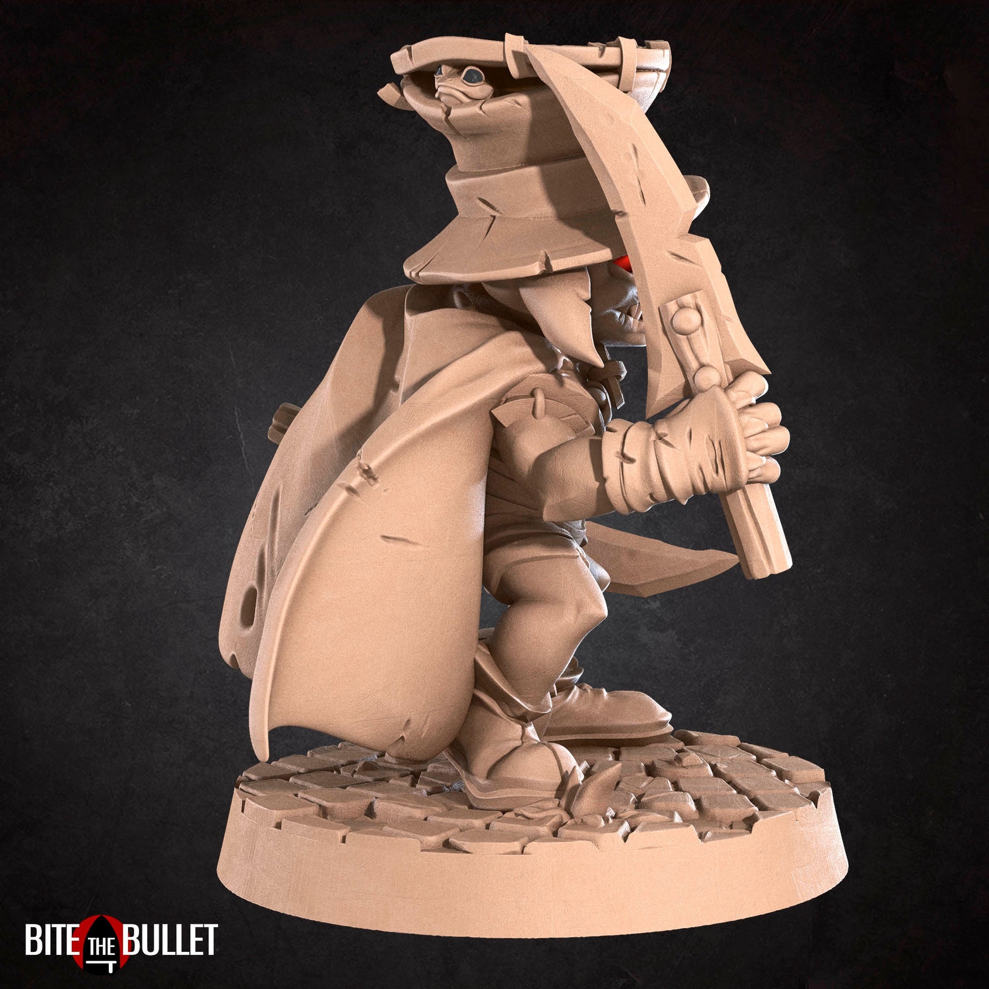 Goblin Rogue Miniature | Tabletop RPG Miniature | Bite the Bullet | Roleplaying 3D Printed Fantasy Mini - 3DPrintDen