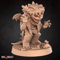 Goblin Miniature | Tabletop RPG Miniature | Bite the Bullet | Roleplaying 3D Printed Fantasy Mini - 3DPrintDen