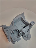 Ruined Blacksmith Medieval Building | Roleplaying 3D Printed Fantasy Scenery | Black Scrolls Games | Miniature Building Terrain TTRPG - 3DPrintDen