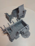 Ruined Blacksmith Medieval Building | Roleplaying 3D Printed Fantasy Scenery | Black Scrolls Games | Miniature Building Terrain TTRPG - 3DPrintDen