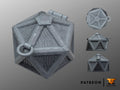 D20 Chest Dice Box 3D Print | Makers Anvil | Roleplaying 3D Printed Fantasy Scenery | Miniature Building Terrain TTRPG - 3DPrintDen