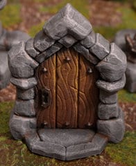 Dungeon Doors Terrain Scenery | Makers Anvil | Roleplaying 3D Printed Fantasy Scenery | Miniature Building Terrain TTRPG - 3DPrintDen